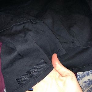 Alphalete LUX crop in black (M)